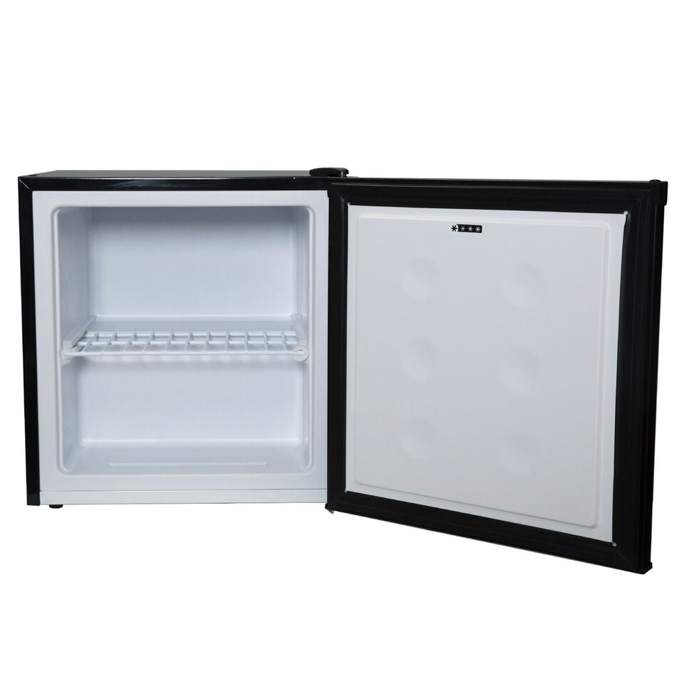 image 1 of SIA TT02BL 39 Litre Black Counter Table Top Mini Freezer 4* Rating Black