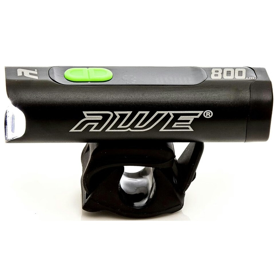 image 1 of AWE AWESUM800 800 Lumens SUPER BRIGHT LED USB Rechargeable Bike Front Light