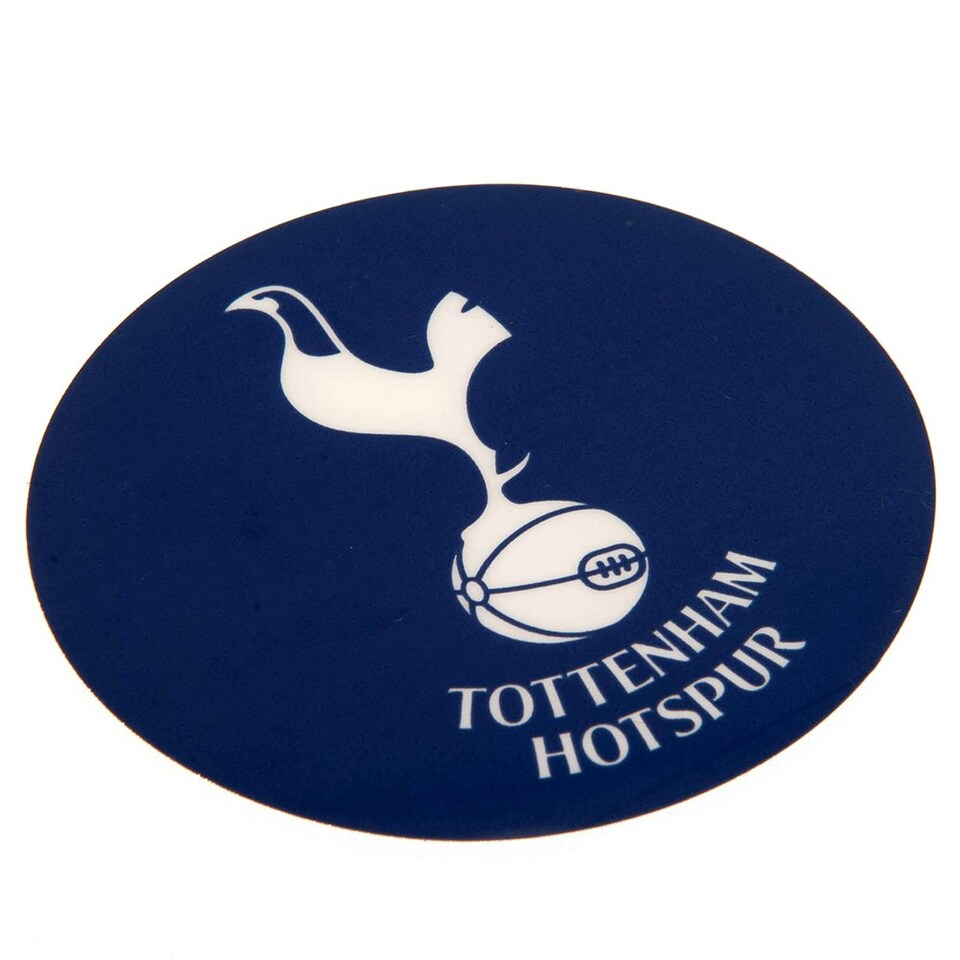 image 1 of Tottenham Hotspur FC Crest Car Sticker - Navy/White - One Size Multi | Navy