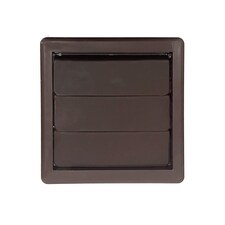 Securlec Multi Fit Louvre Vent | Brown | Brown | 1