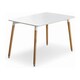 image 1 of Halo 4 or 6 seating Dining Table Single, White White
