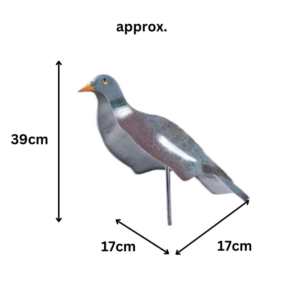 image 1 of Marco Paul Pack of 6 Pigeon Bird Scarer