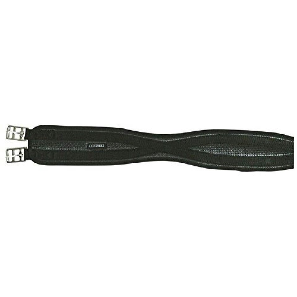 Kincade Anti-chafe Shaped Elastic Girth - Black - 110cm
