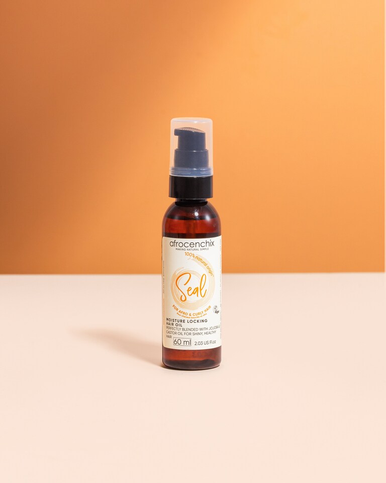 image 1 of Seal - Natural Hair Oil for Afro Hair  - Travel 60ml | White | 60ml