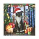 image 1 of Lisa Parker Krampuss Christmas Light Up Canvas - Multicoloured - One Size One Size