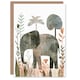 image 1 of Safari Nature Cute Animal Kids Elephant Child Kids Birthday Card