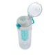 image 2 of XD Xclusive Honeycomb Leakproof 700ml Infuser Bottle - Turquoise - One Size Blue | One Size