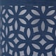 image 5 of Set of 2 Navy Blue Laser Cut 15.5cm Table Lamp Shades | Blue | Small | 2
