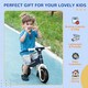 image 5 of AIYAPLAY Baby Balance Bike, Children Bike w/ Adjustable Seat, Wide Wheels - Blue