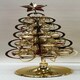 image 3 of 16.5" Gold Decorated Tabletop Tree