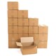 image 3 of 100 x Packing Shipping Mailing Small Single Wall 7 x 5 x 5" (178x127x127mm) Postal Cardboard Boxes | Brown