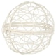 image 4 of 6-Pcs Metal Mesh Bridesmaid Ball Hanger | White | 6