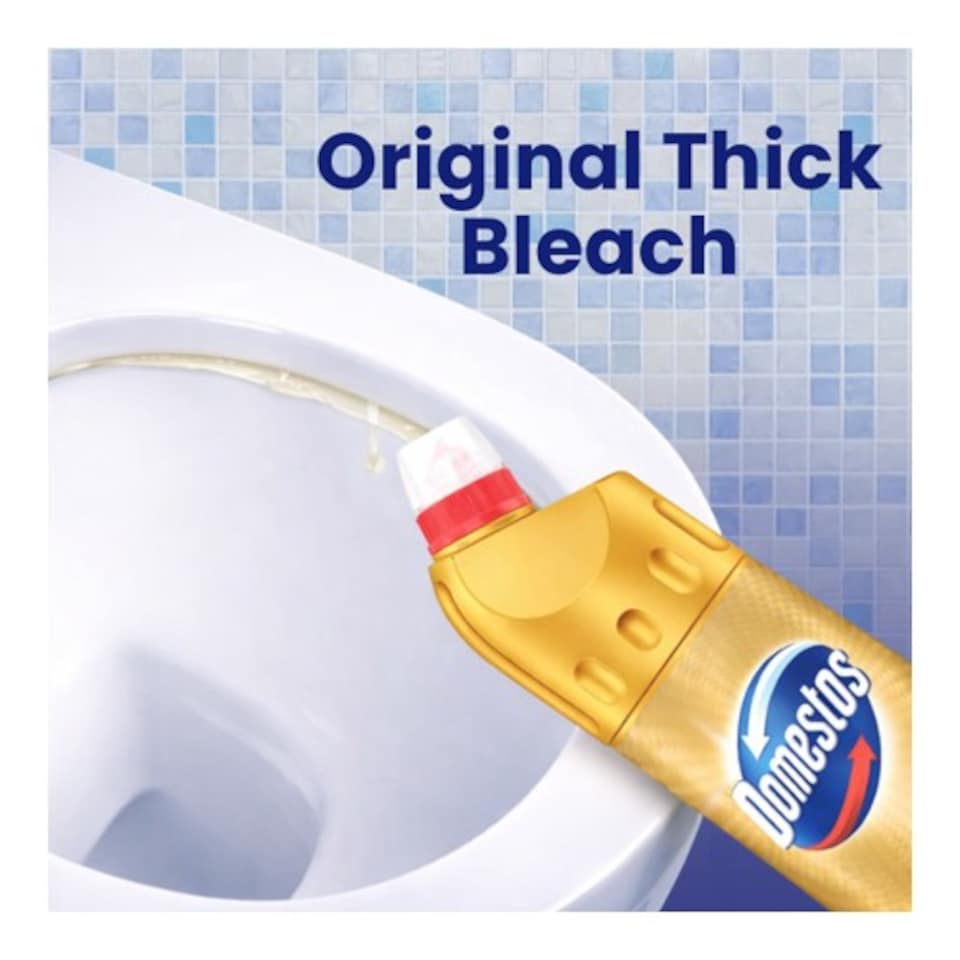 image 1 of Domestos Original Gold Pack Edition Thick Bleach 750ml