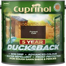 Cuprinol Ducksback 5L Paint Forest Oak