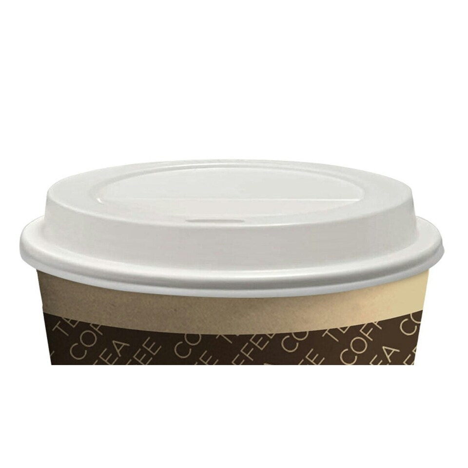image 1 of Set of lids for glasses Algon 250 ml 100 Pieces (12 Units) N/A