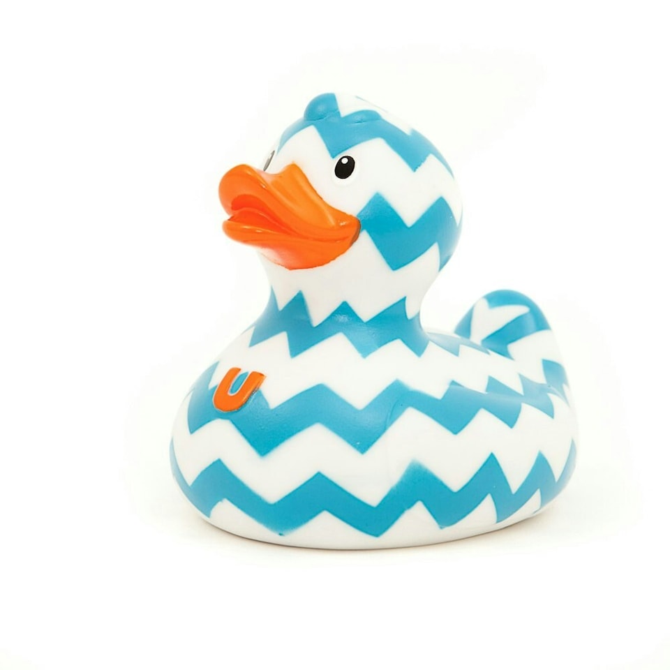 image 1 of Bud Ducks Mini Luxury Rubber Duck Zig Zag