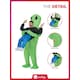 image 6 of Inflatable Alien Abduction Fancy Dress Costume Unisex Adult One Size