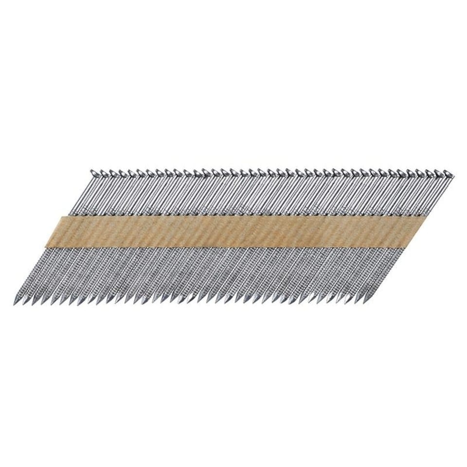 Dewalt Power Tools Galvanised 33 Angle Ring Shank Nails - Galvanised - 2.8 x 63mm (2200)