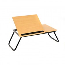 Oypla Portable Folding Laptop Notebook Tablet Computer Table Desk Stand Brown