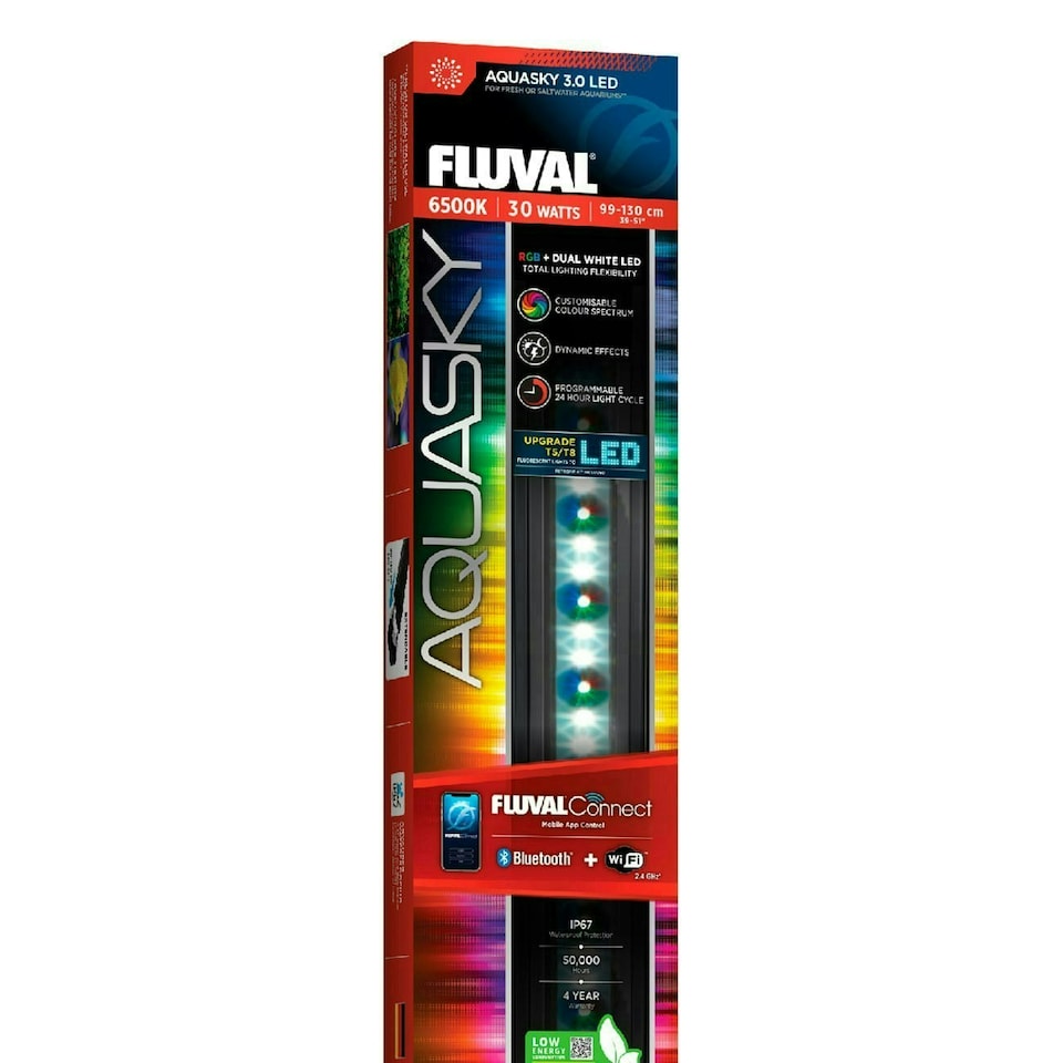 image 1 of Fluval Aquasky 3.0 LED Light Units Aquarium Fish Tank Clear