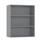 image 10 of 3-Tier Bookcase Shelving Storage Unit- 90x60x29cm Black | Unit Colour: Black