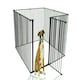 image 1 of Bettacare Extra Tall Pet Pen, 144cm x 144cm, Black, 105cm High, Dog Pen for Pets, Dogs and Puppies, Easy Installation Black