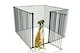 image 1 of Bettacare Extra Tall Pet Pen, 144cm x 144cm, Black, 105cm High, Dog Pen for Pets, Dogs and Puppies, Easy Installation | Black | Not provided | 1