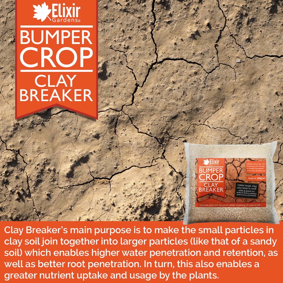 image 1 of Elixir Gardens Gypsum Clay Breaker Calcium Sulphate x20kg Bag