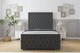 image 1 of Sloomy Monroe Graphite Dumfries Bed Frame With Mattress With 50" Upholstered Headboard 6' Super King