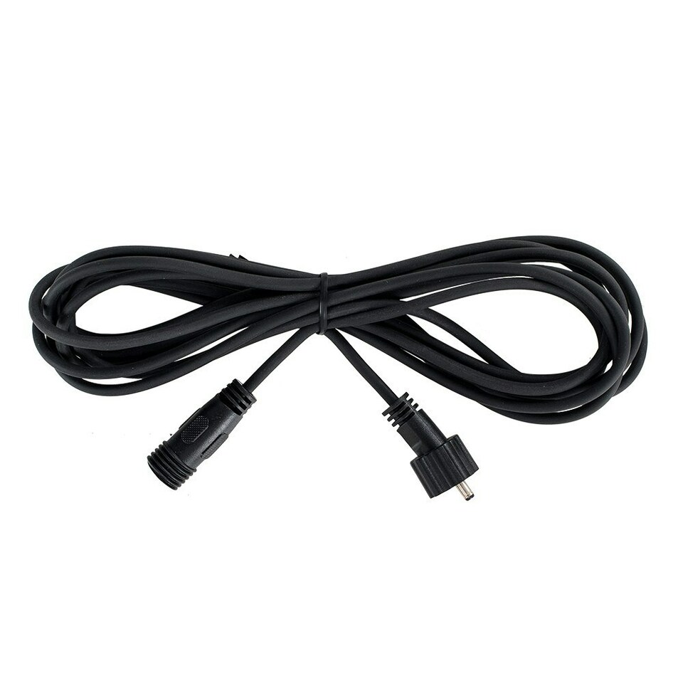 image 1 of ValueLights Black Outdoor Decking Cable For 40mm Decking Lights