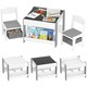 image 10 of HOMCOM 3-Piece Kids Table and Chair Set for Nursery, Playroom, Classroom | Grey | 61.5L x 61.5W x 48H cm | 3