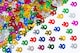 image 1 of 40th Birthday Confetti Multicolour 1 pack x 14 grams birthday decoration Foil Metallic 1 pack