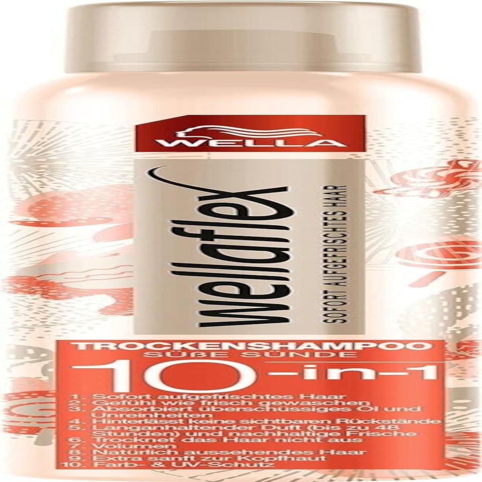 WellaFlex Sweet Sensation Dry Shampoo 10 in 1 180ml