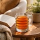 image 4 of 320ml Mugs Modern Clear Glass Tea Coffee Cups Hot Drinks Latte Glasses Set of 12