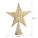 image 2 of Living and Home Wrought Iron Christmas Tree Topper Star Ornament  - 25*35cm