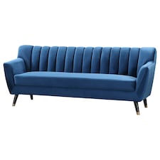 Morgan 3 Seat Sofa Blue