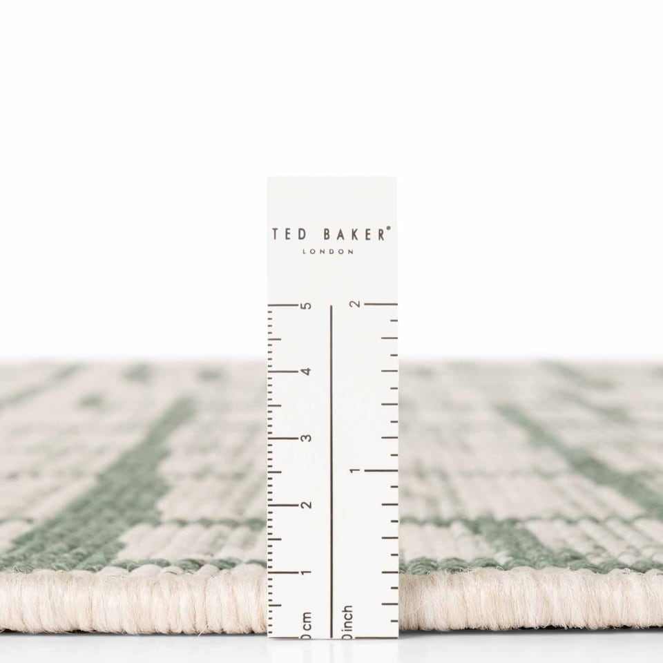 image 1 of Ted Baker Indoor Outdoor Crouch Round Abstract Rug