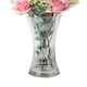 image 1 of Personalised Highland Cow Waisted Vase Clear