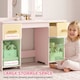 image 6 of AIYAPLAY Kids Vanity Table and Chair Set with Tri-Folding Mirror for 3+