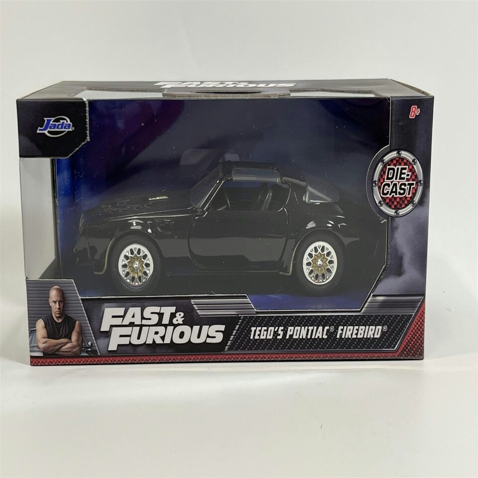 image 1 of Fast and Furious Tegos Pontiac Firebird 13cm Length Jada 30763