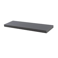 Harbour Housewares Modern Floating Wall Shelves - 100cm - Grey
