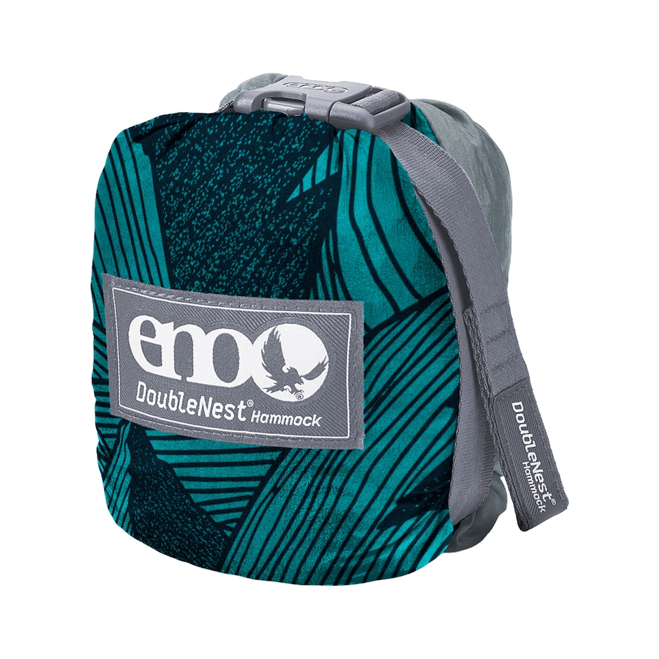 image 1 of DoubleNest Printed Hammock - Lightweight Durable Portable Camping Hammock | Purple | Purple