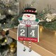 image 2 of Pre-personalised Wood Advent Block Calendar - Over 80 Titles - Lily