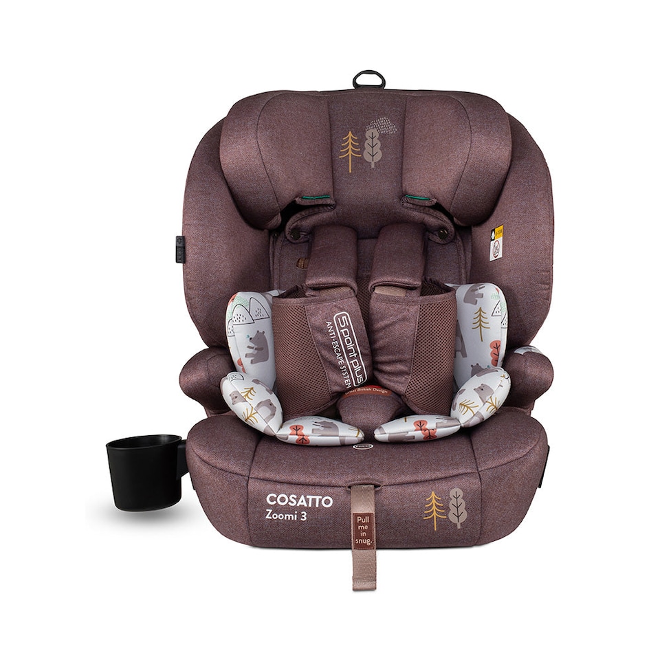 image 1 of Cosatto Zoomi 3 iSize R129 Adjustable ISOFIX Car Seat
