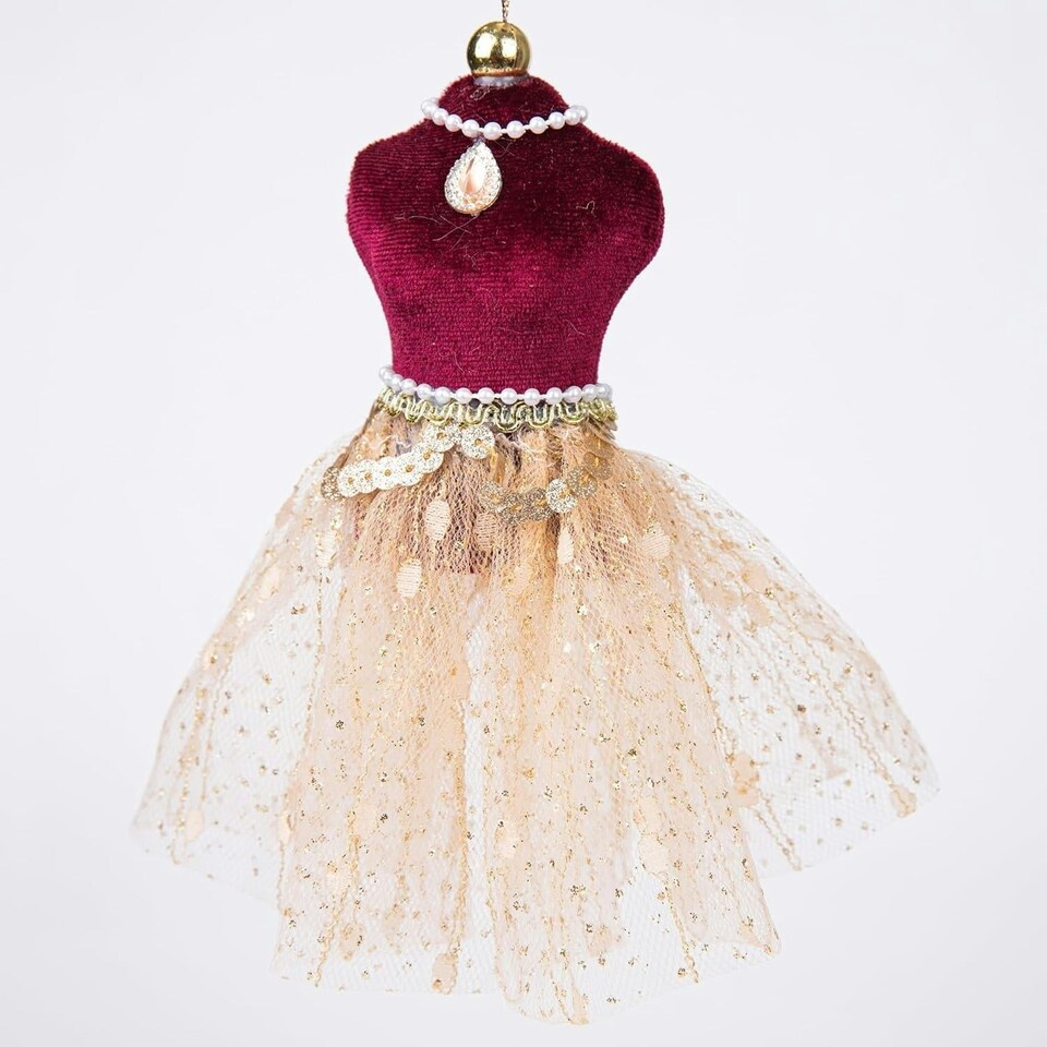 image 1 of 15cm Gold Ballerina