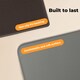 image 7 of Marlow 2PC Kitchen Mat Grey Non-Slip Woven Rubber Absorbent Runner | Grey | Grey | One Size