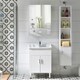image 3 of Living and Home Modern LED Mirror Cabinet for Bathroom - 50*70cm