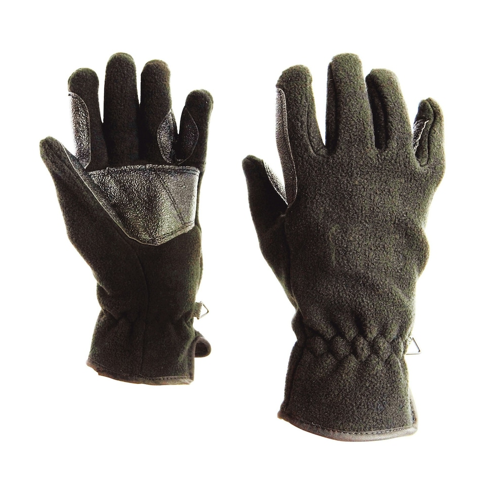 image 1 of Dublin Adults Unisex Polar Fleece Riding Gloves - Black - Small Black | Small