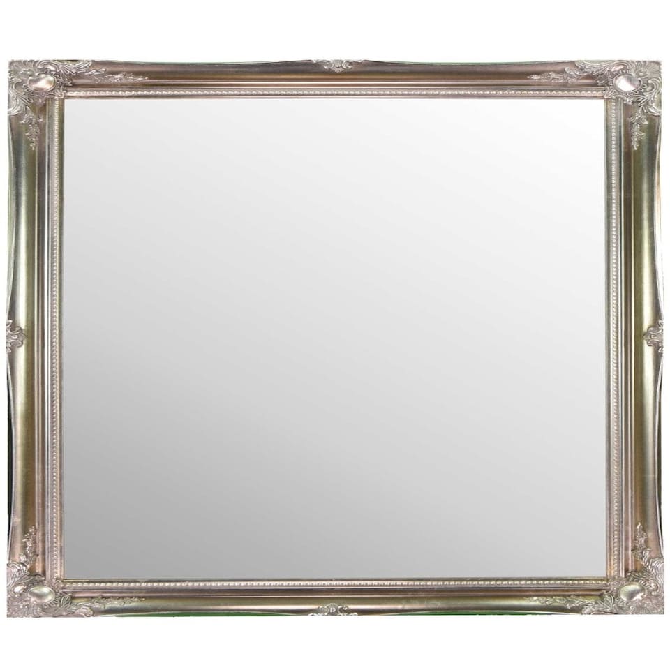 image 1 of Hamilton Vintage Silver Antique Design Wall Mirror 117 x 91 CM | Silver