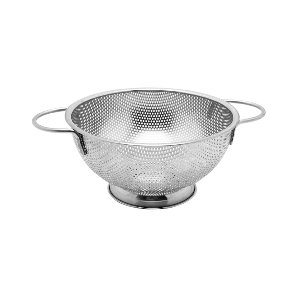 image 1 of Buckingham Stainless Steel Micro-perforated Deep Colander / Strainer 31.5 cm